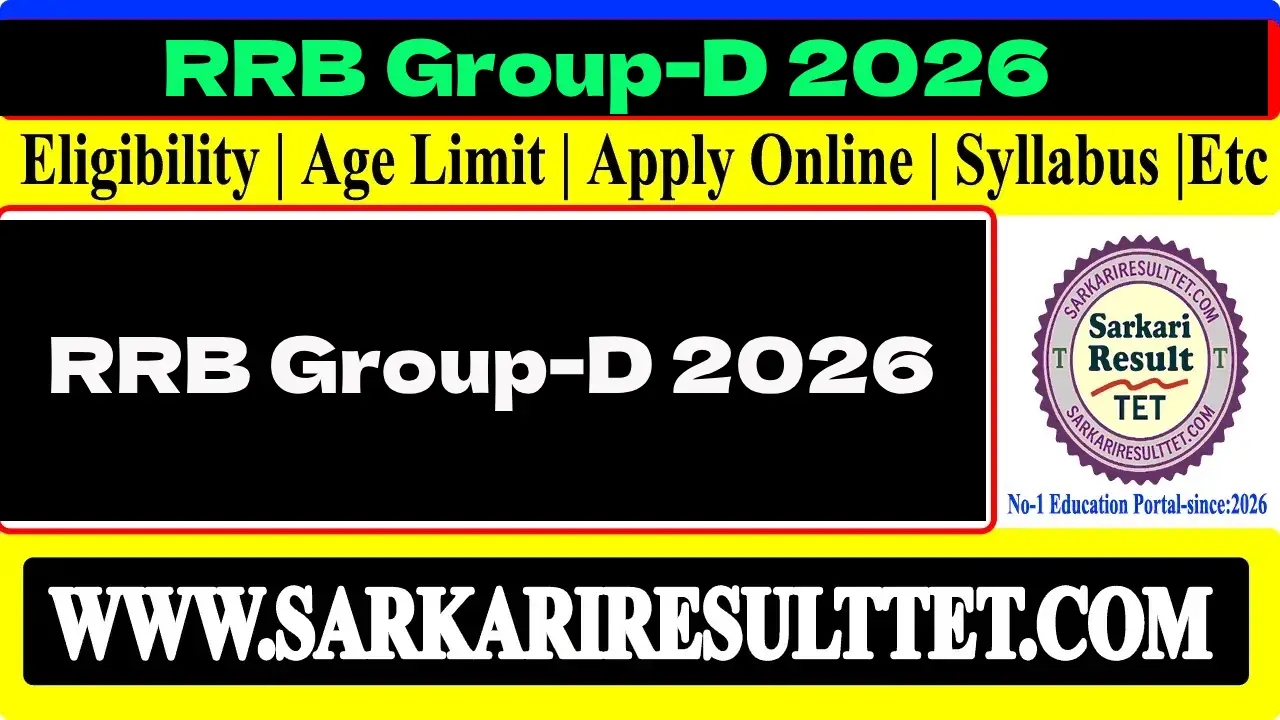 RRB Group-D 2026: Eligibility, Exam & Application Tips